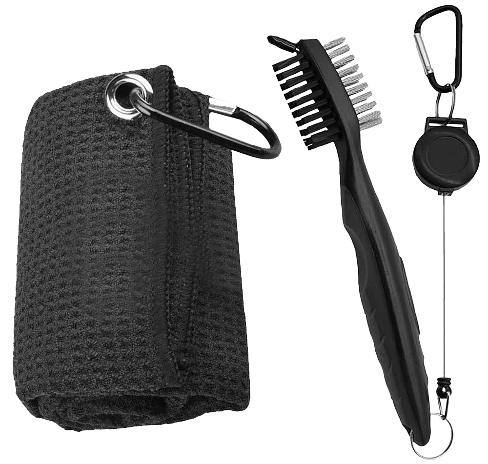 Golf Equipment Indoor - Golf Club Brush and Towel Cleaner