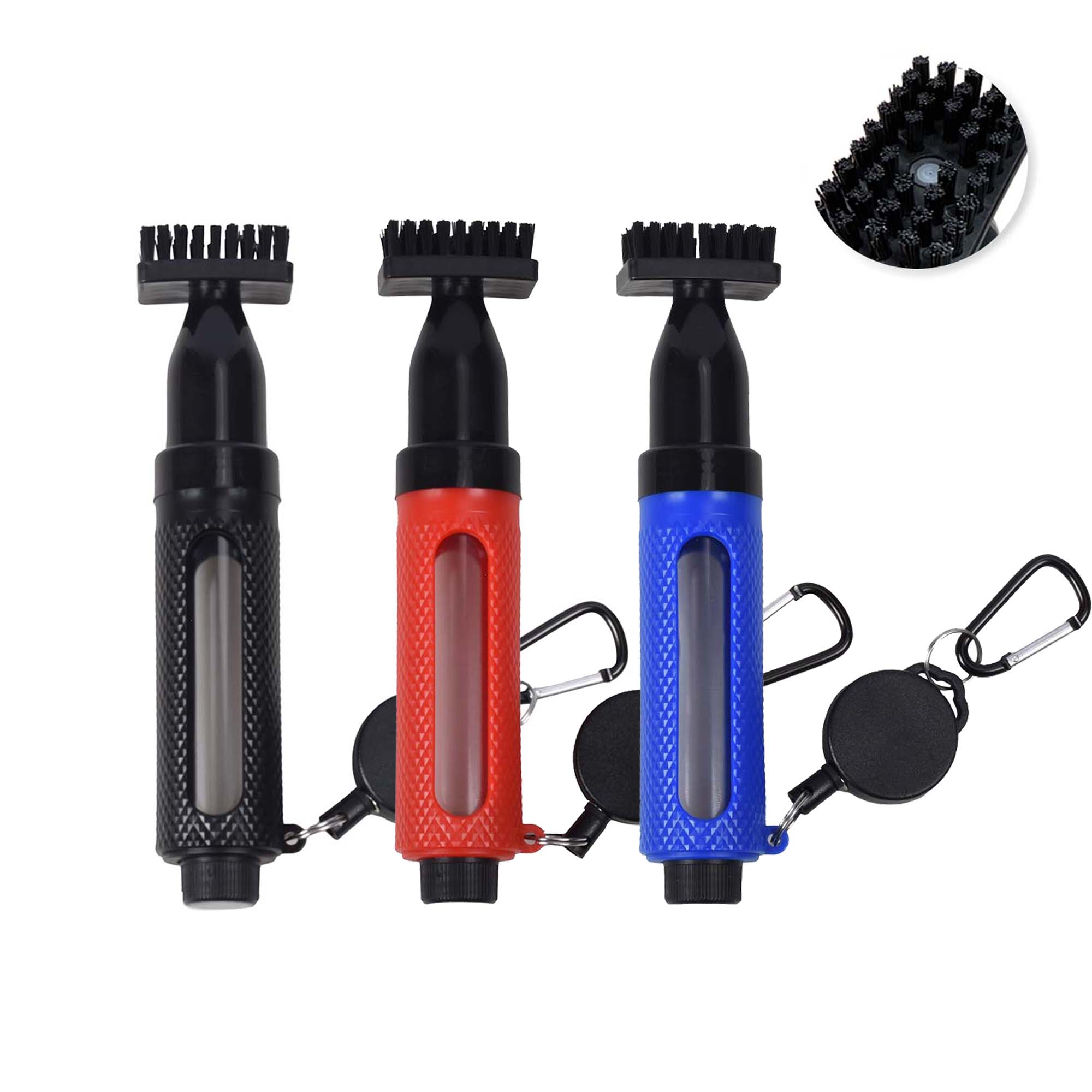 Golf Equipment Indoor - Golf Club Cleaning Brush with Hook