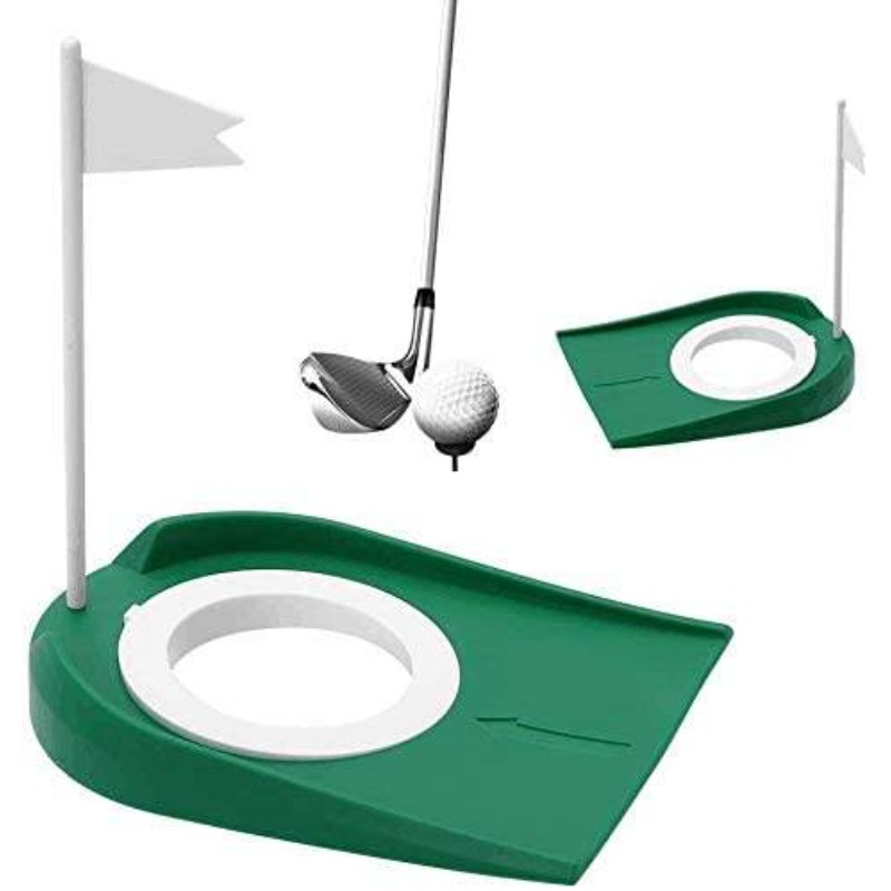 Golf Equipment For Kids - Golf Putting Cup with Flag Practice