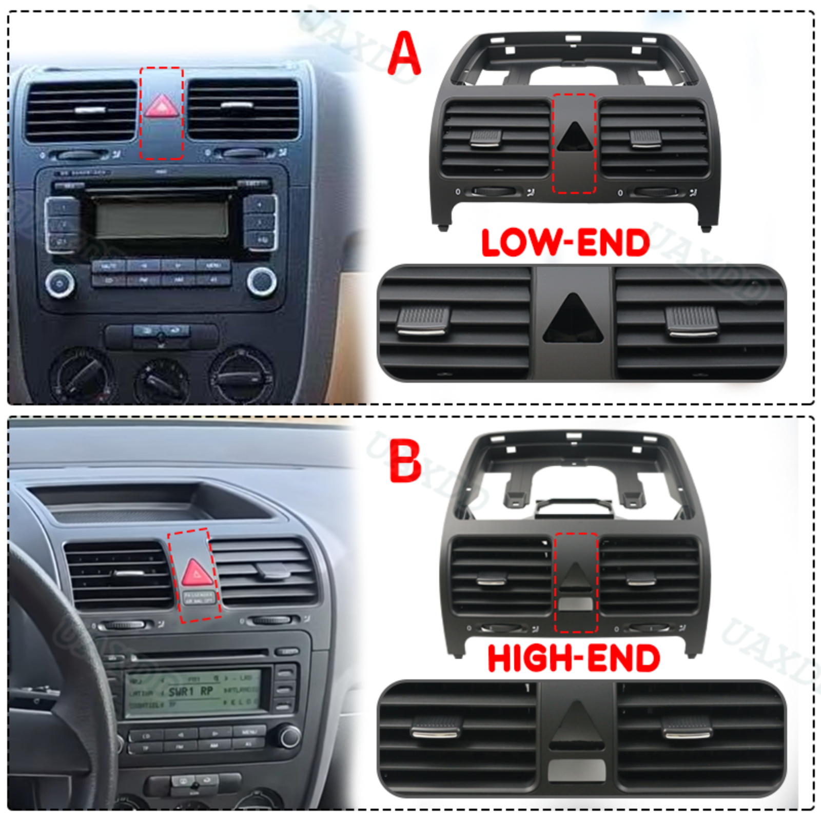 2 Din Car AC Grille Ventilatio - Golf Equipment Outlet recension och pris