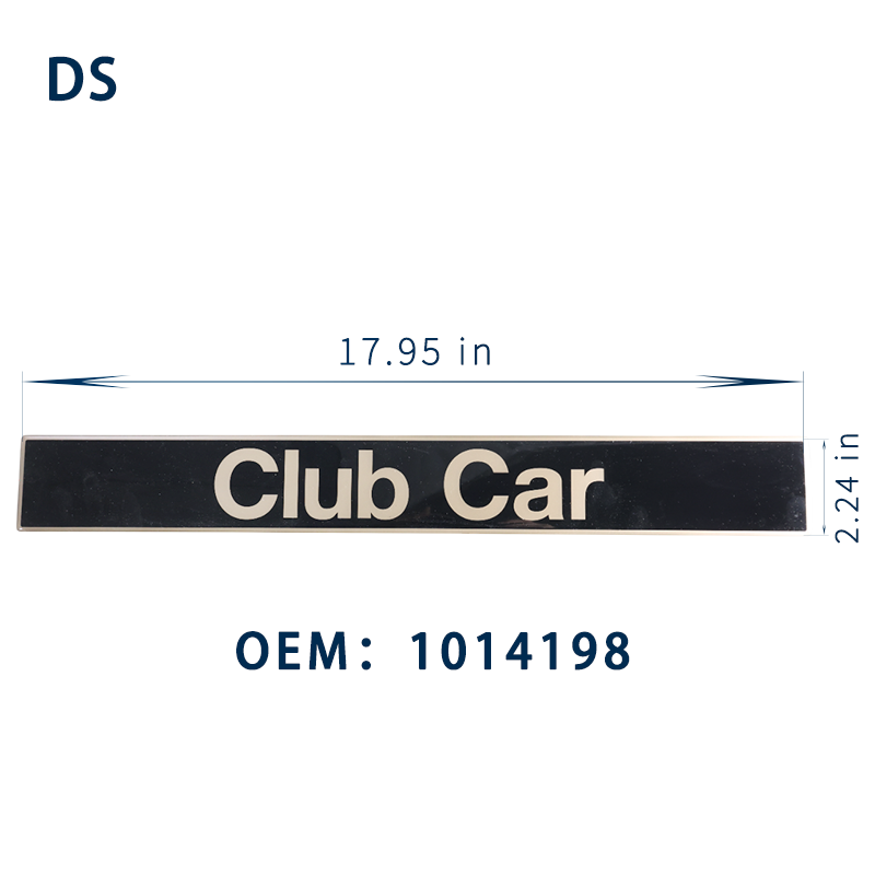 Club Car DS Precedent Front Lo - Golf Equipment Logo recension och pris