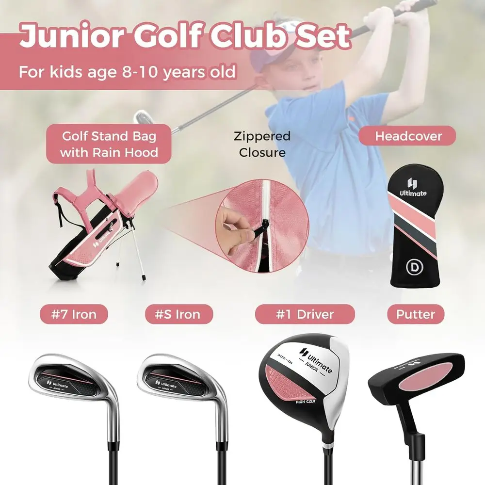 Youth Golf Club Set with Stand - Golf Equipment For Kids recension och pris