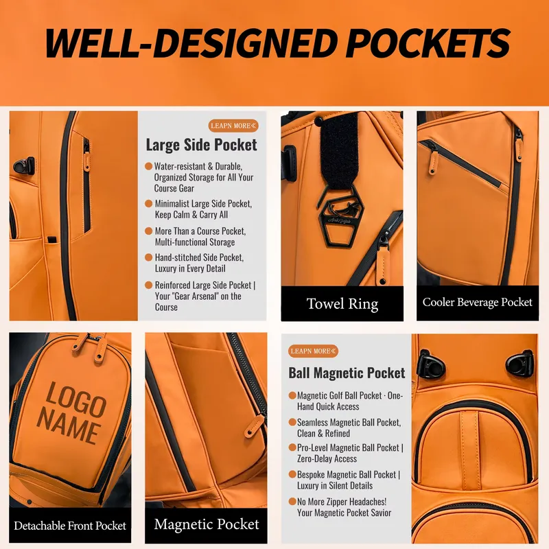 ASL GOLF Stand Bag Waterproof  - Golf Equipment Logo recension och pris