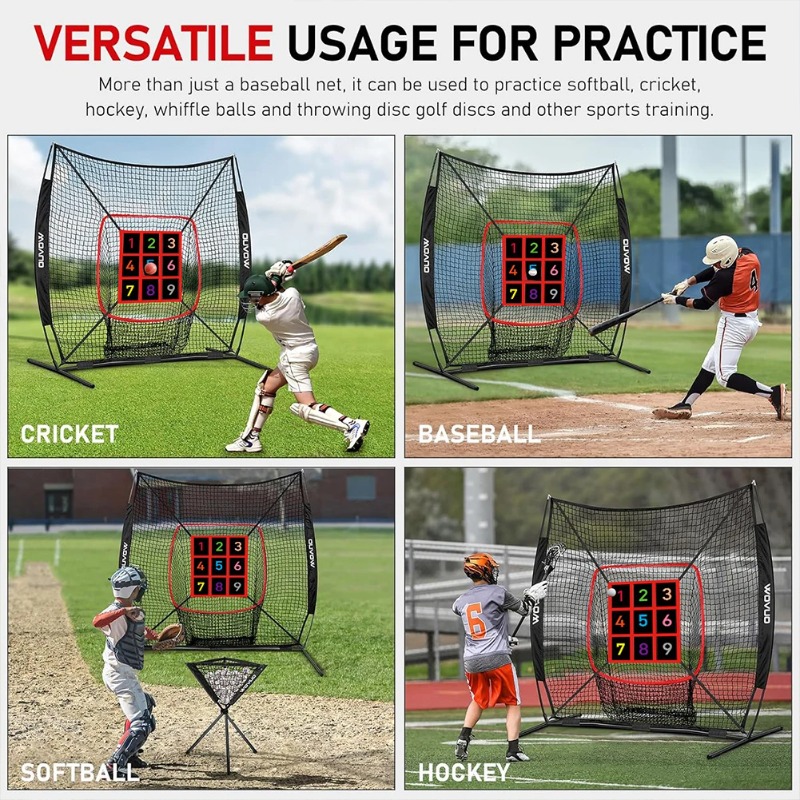 9-Section Numbered Strike Zone - Practice Net Hitting recension och pris