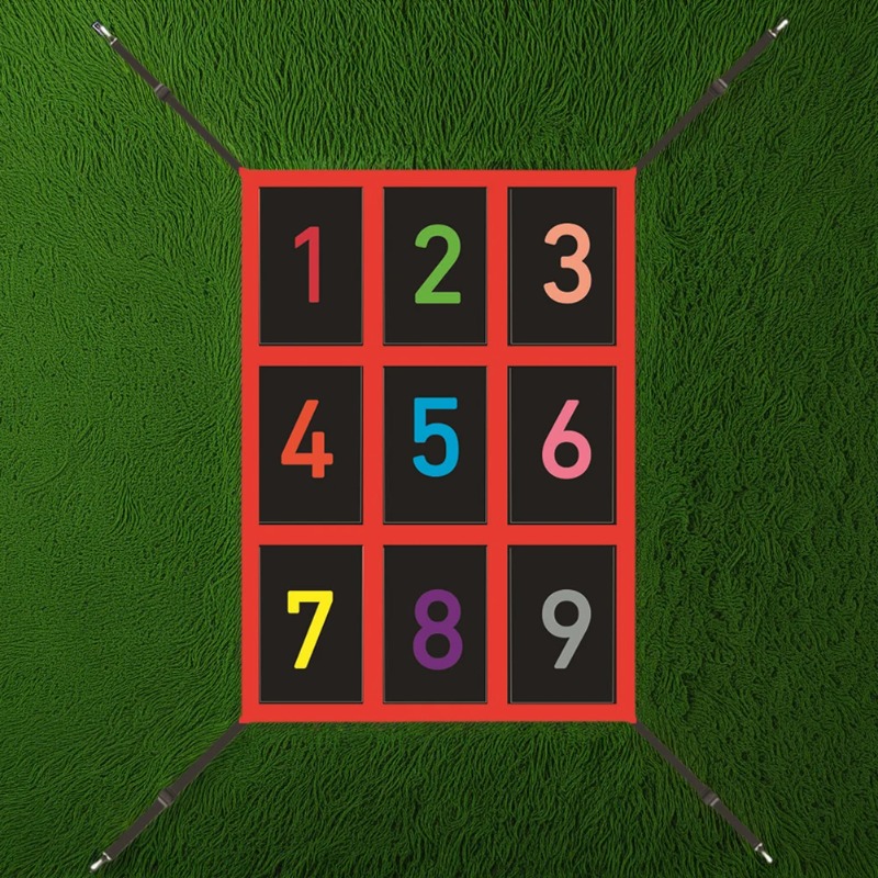 9-Section Numbered Strike Zone - Practice Net Hitting recension och pris