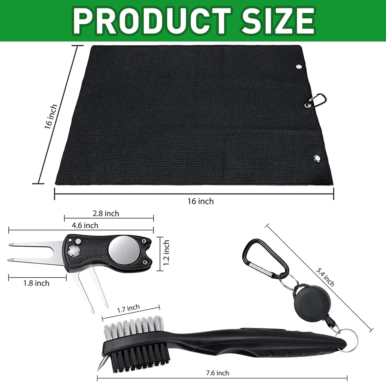 Golf Club Brush and Towel Clea - Golf Equipment Indoor recension och pris