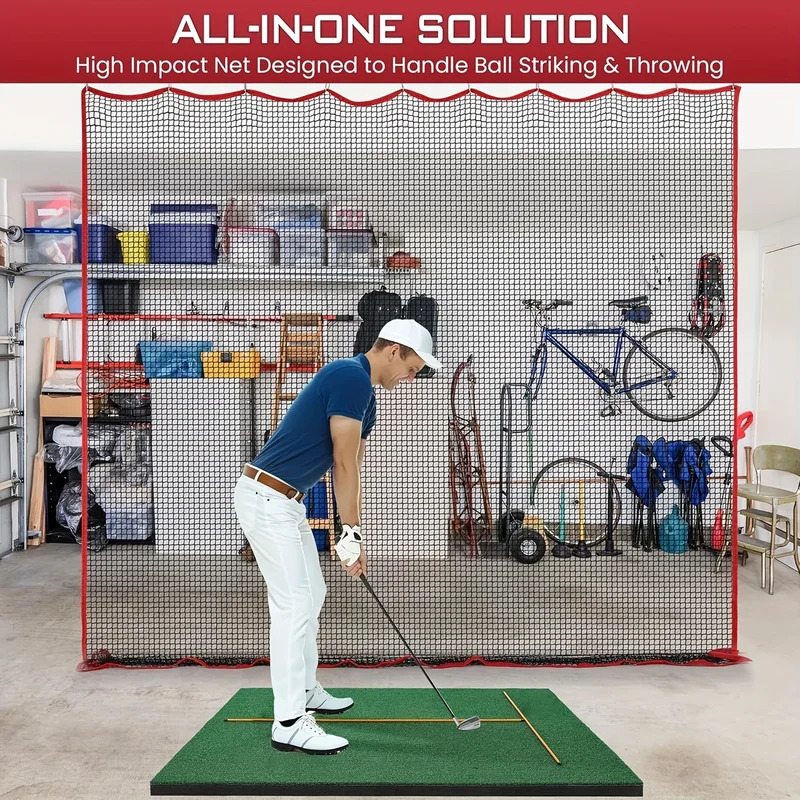 Golf Net、10x10Foot Golf Practi - Practice Net Hitting recension och pris