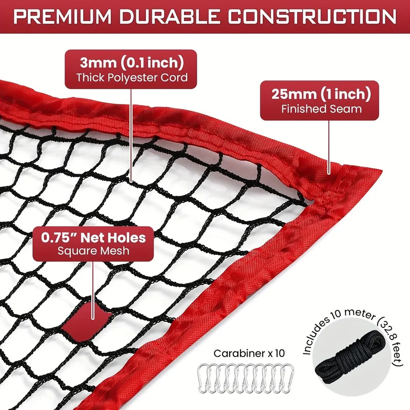 Golf Net、10x10Foot Golf Practi - Practice Net Hitting recension och pris