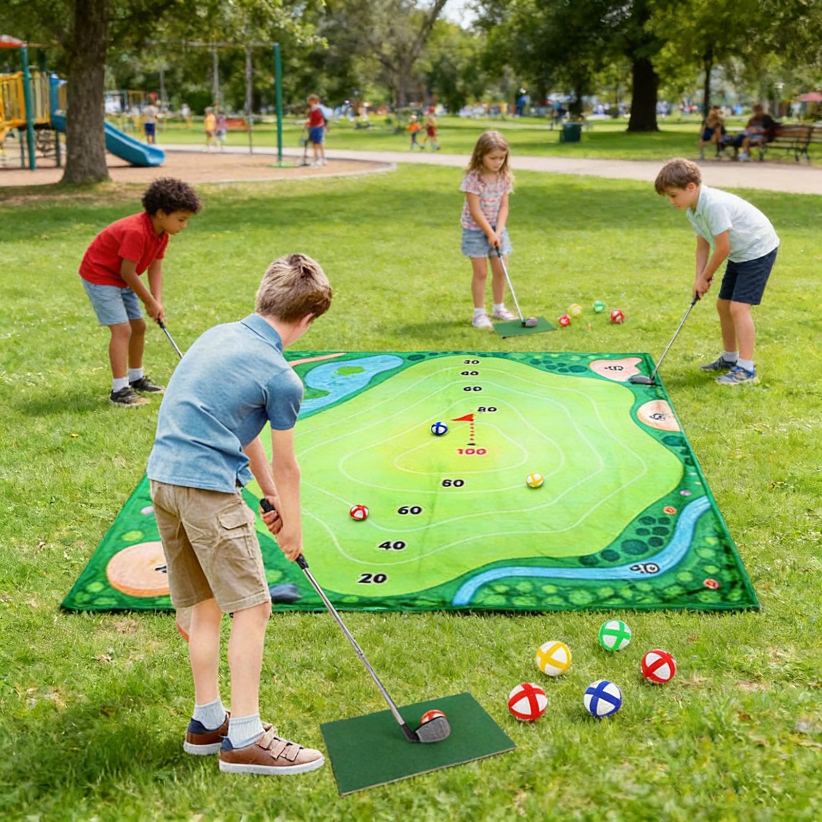 Golf Practice Mat Exercise Pra - Golf Equipment For Kids recension och pris