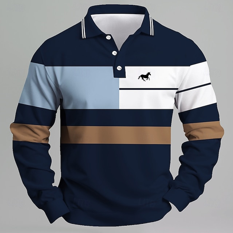Men's Striped Printed Unicorn  - Golf Equipment Logo recension och pris
