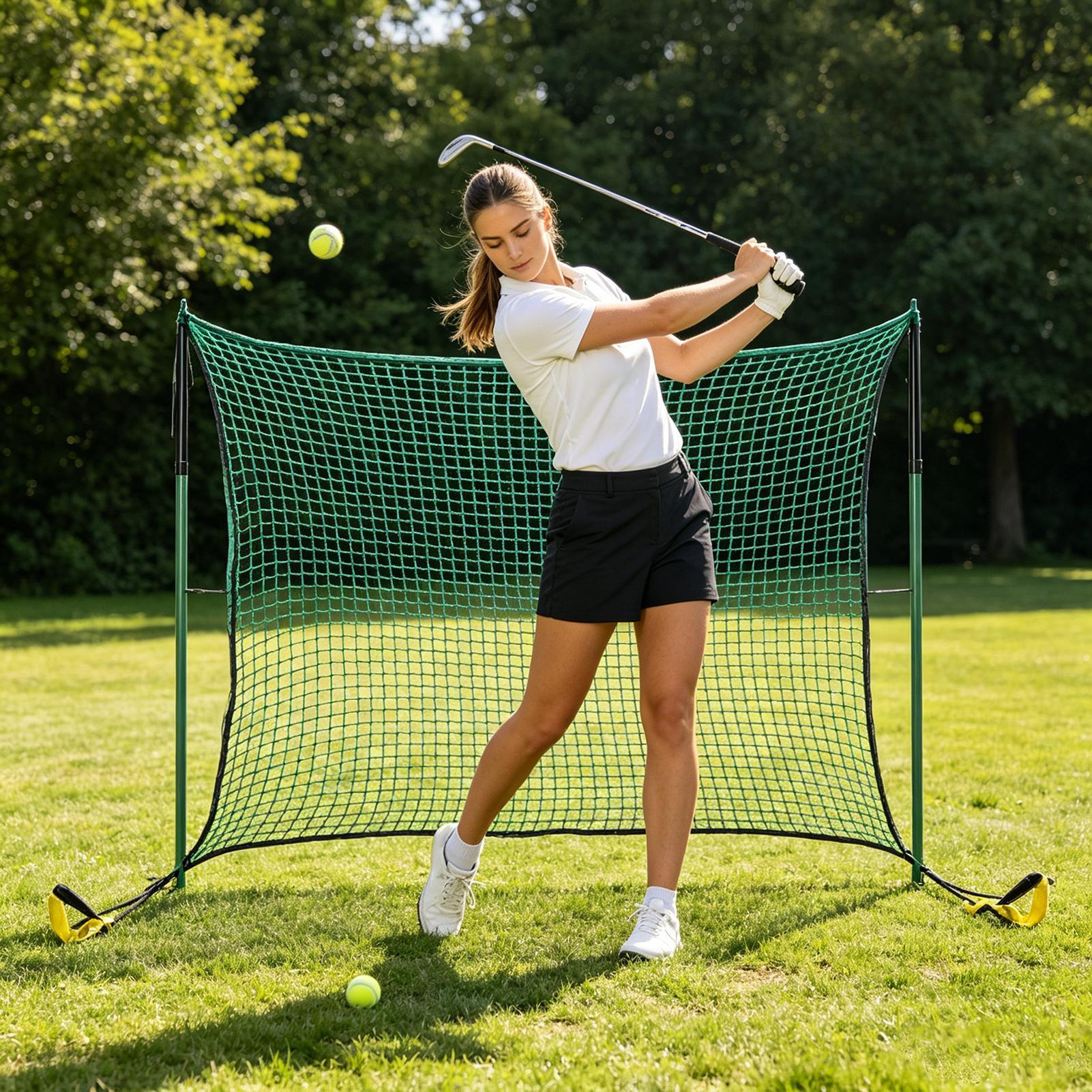 Golf Hitting Net Outdoor Train - Practice Net Hitting recension och pris