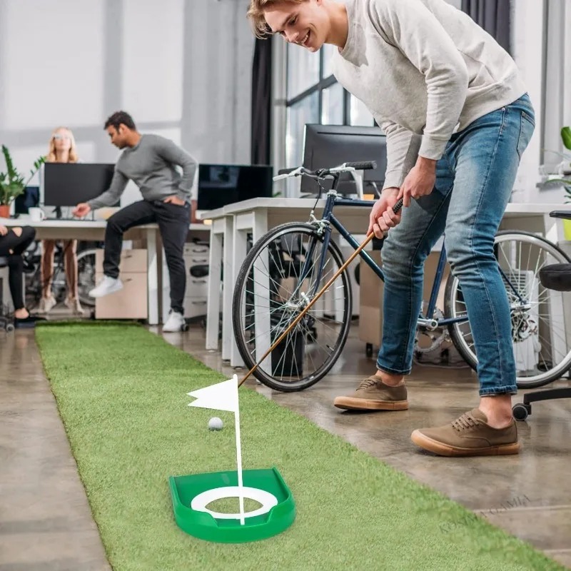 Golf Putting Cup with Flag Pra - Golf Equipment For Kids recension och pris