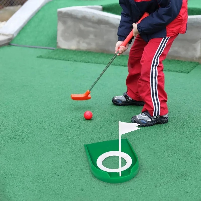Golf Putting Cup with Flag Pra - Golf Equipment For Kids recension och pris
