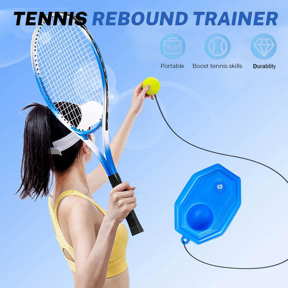 Portable Tennis Rebound Net -  - Practice Net Hitting recension och pris