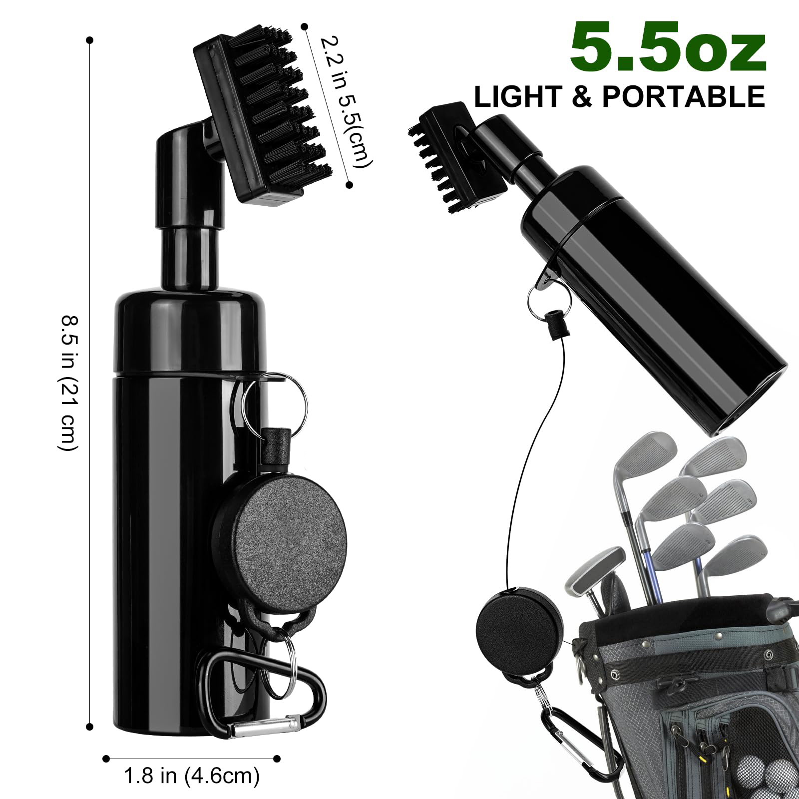 Golf Club Head Cleaning Brush, - Golf Equipment Indoor recension och pris